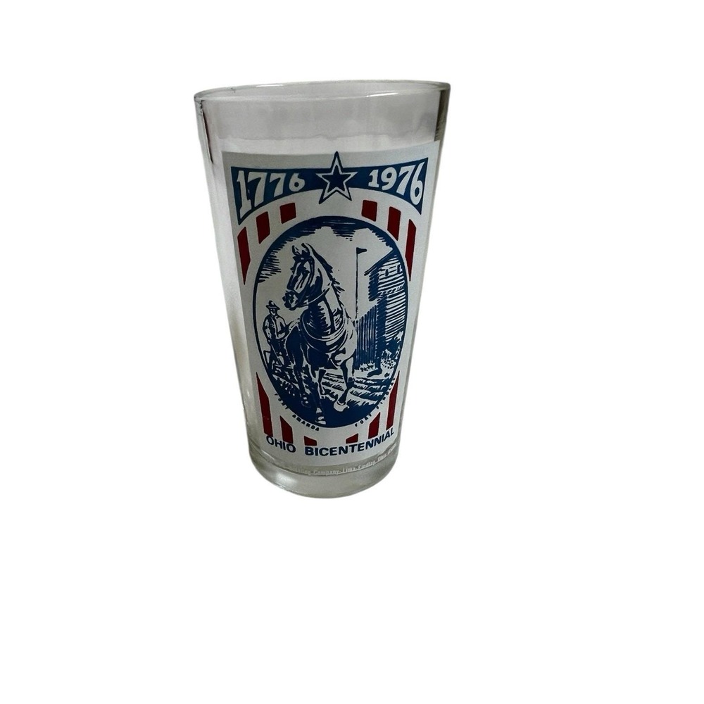 Ohio BiCentennial Drinking Glass